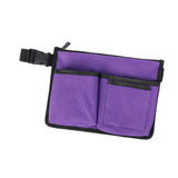 Maxbell Nurse Waist Pack Pouch Healthcare Tool Organizer for Nursing Kits Tool Women Purple