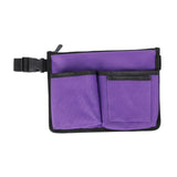 Maxbell Nurse Waist Pack Pouch Healthcare Tool Organizer for Nursing Kits Tool Women Purple