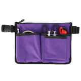 Maxbell Nurse Waist Pack Pouch Healthcare Tool Organizer for Nursing Kits Tool Women Purple