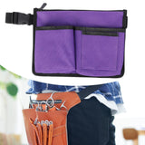 Maxbell Nurse Waist Pack Pouch Healthcare Tool Organizer for Nursing Kits Tool Women Purple