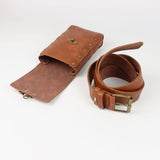 Maxbell Belt Pouch Waist Bag Set Portable Medieval Belt Bag for Travel Costume Props