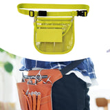 Maxbell Nurse Fanny Pack Apron Hip Bag for Pet Grooming Multi Compartments Waist Bag Green