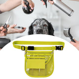 Maxbell Nurse Fanny Pack Apron Hip Bag for Pet Grooming Multi Compartments Waist Bag Green