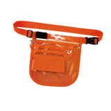 Maxbell Nurse Fanny Pack Apron Hip Bag for Pet Grooming Multi Compartments Waist Bag Orange