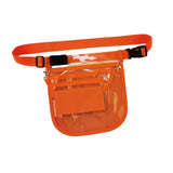 Maxbell Nurse Fanny Pack Apron Hip Bag for Pet Grooming Multi Compartments Waist Bag Orange