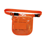 Maxbell Nurse Fanny Pack Apron Hip Bag for Pet Grooming Multi Compartments Waist Bag Orange