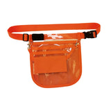 Maxbell Nurse Fanny Pack Apron Hip Bag for Pet Grooming Multi Compartments Waist Bag Orange