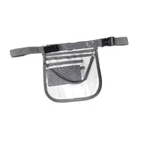 Maxbell Nurse Fanny Pack Apron Hip Bag for Pet Grooming Multi Compartments Waist Bag Gray