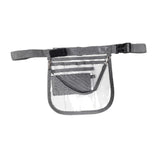 Maxbell Nurse Fanny Pack Apron Hip Bag for Pet Grooming Multi Compartments Waist Bag Gray