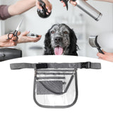 Maxbell Nurse Fanny Pack Apron Hip Bag for Pet Grooming Multi Compartments Waist Bag Gray