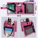 Maxbell Nurse Bag Medicals Organizer for Managers Veterinarians Physician Assistants Pink