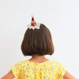 Maxbell Christmas Hair Clip for Women Unique Hair Pin for Party Fancy Dress Festival Red
