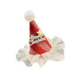 Maxbell Christmas Hair Clip for Women Unique Hair Pin for Party Fancy Dress Festival Red