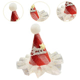 Maxbell Christmas Hair Clip for Women Unique Hair Pin for Party Fancy Dress Festival Red