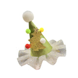 Maxbell Christmas Hair Clip for Women Unique Hair Pin for Party Fancy Dress Festival Green
