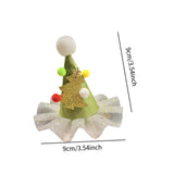 Maxbell Christmas Hair Clip for Women Unique Hair Pin for Party Fancy Dress Festival Green