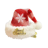 Maxbell Christmas Hair Clip for Women Unique Hair Pin for Party Fancy Dress Festival Red Silver Stripes