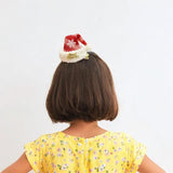 Maxbell Christmas Hair Clip for Women Unique Hair Pin for Party Fancy Dress Festival Red Silver Stripes