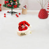 Maxbell Christmas Hair Clip for Women Unique Hair Pin for Party Fancy Dress Festival Sequins Red
