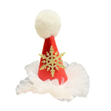 Maxbell Christmas Hair Clip for Women Unique Hair Pin for Party Fancy Dress Festival Snowflake