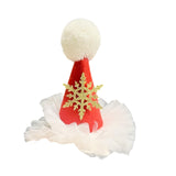 Maxbell Christmas Hair Clip for Women Unique Hair Pin for Party Fancy Dress Festival Snowflake