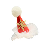 Maxbell Christmas Hair Clip for Women Unique Hair Pin for Party Fancy Dress Festival Snowflake