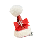 Maxbell Christmas Hair Clip for Women Unique Hair Pin for Party Fancy Dress Festival Bowknot