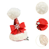 Maxbell Christmas Hair Clip for Women Unique Hair Pin for Party Fancy Dress Festival Bowknot