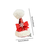 Maxbell Christmas Hair Clip for Women Unique Hair Pin for Party Fancy Dress Festival Bowknot