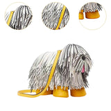 Maxbell Womens Shoulder Bag Dog Shaped Crossbody Shoulder Bag for Street Travel Work White