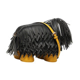 Maxbell Womens Shoulder Bag Dog Shaped Crossbody Shoulder Bag for Street Travel Work Black