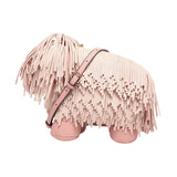 Maxbell Womens Shoulder Bag Dog Shaped Crossbody Shoulder Bag for Street Travel Work Pink