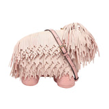 Maxbell Womens Shoulder Bag Dog Shaped Crossbody Shoulder Bag for Street Travel Work Pink