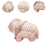 Maxbell Womens Shoulder Bag Dog Shaped Crossbody Shoulder Bag for Street Travel Work Pink