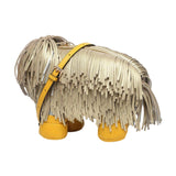 Maxbell Womens Shoulder Bag Dog Shaped Crossbody Shoulder Bag for Street Travel Work Gold