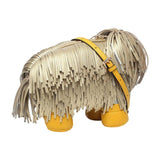 Maxbell Womens Shoulder Bag Dog Shaped Crossbody Shoulder Bag for Street Travel Work Gold