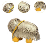 Maxbell Womens Shoulder Bag Dog Shaped Crossbody Shoulder Bag for Street Travel Work Gold