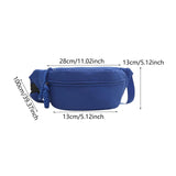 Maxbell Fanny Pack Casual Shoulder Bag for Women for Hiking Leisure Sports Traveling
