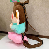 Maxbell Plush Backpack Stuffed Backpack Lightweight Handbag for Outdoor Party Street