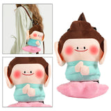 Maxbell Plush Backpack Stuffed Backpack Lightweight Handbag for Outdoor Party Street