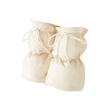 Maxbell Women Winter Padded Puffer Leg Warmers Warm Lightweight Thickened Leg Covers White