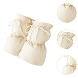 Maxbell Women Winter Padded Puffer Leg Warmers Warm Lightweight Thickened Leg Covers White