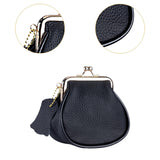 Maxbell Small Wallet for Women PU Leather for Party Business Trip Outdoor Activities Black