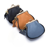 Maxbell Small Wallet for Women PU Leather for Party Business Trip Outdoor Activities Black