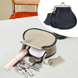 Maxbell Small Wallet for Women PU Leather for Party Business Trip Outdoor Activities Black