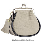 Maxbell Small Wallet for Women PU Leather for Party Business Trip Outdoor Activities Gray