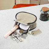 Maxbell Small Wallet for Women PU Leather for Party Business Trip Outdoor Activities Gray