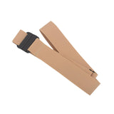 Maxbell Elastic Waist Belt Gift Comfortable Elastic Band for Street Dating Commuting Khaki