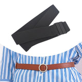 Maxbell Elastic Waist Belt Gift Comfortable Elastic Band for Street Dating Commuting Black