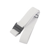 Maxbell Elastic Waist Belt Gift Comfortable Elastic Band for Street Dating Commuting White